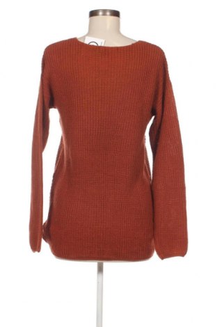 Дамски пуловер Jean Pascale, Размер M, Цвят Кафяв, Цена 6,38 лв.