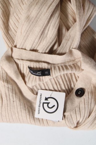 Дамски пуловер Jean Pascale, Размер XS, Цвят Бежов, Цена 13,05 лв.