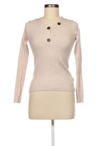 Дамски пуловер Jean Pascale, Размер XS, Цвят Бежов, Цена 5,22 лв.