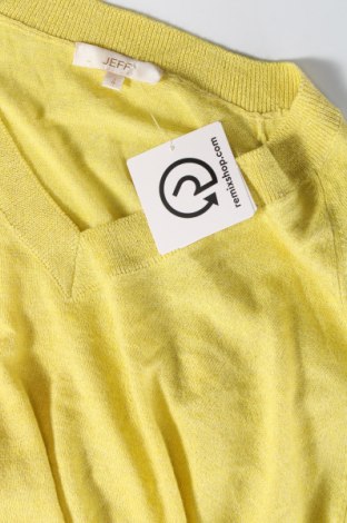 Дамски пуловер Jeff, Размер L, Цвят Жълт, Цена 44,00 лв.