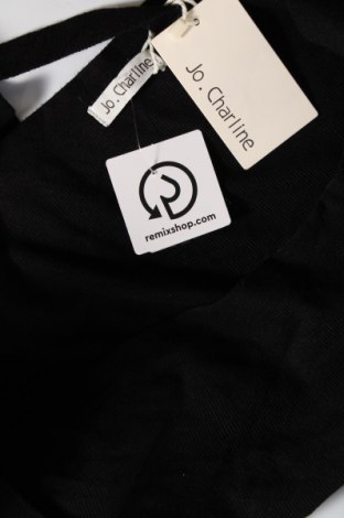 Γυναικείο πουλόβερ Jo. Charline, Μέγεθος M, Χρώμα Μαύρο, Τιμή 12,80 €