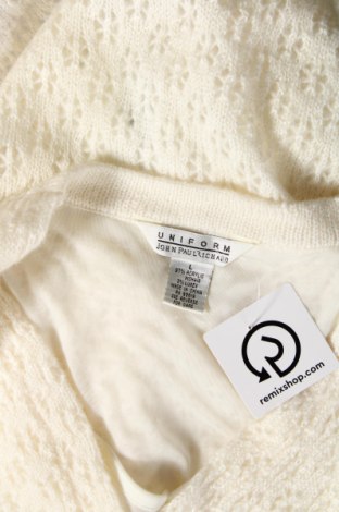 Дамски пуловер John Paul Richard, Размер L, Цвят Екрю, Цена 13,05 лв.