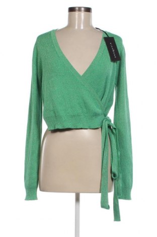 Дамски пуловер John Richmond, Размер S, Цвят Зелен, Цена 228,71 лв.