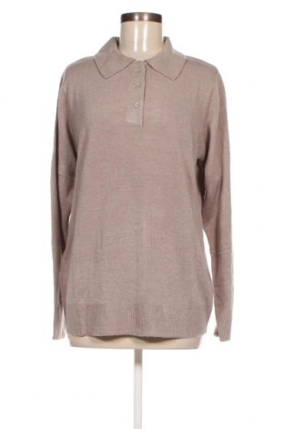 Дамски пуловер Julipa, Размер XL, Цвят Кафяв, Цена 14,50 лв.