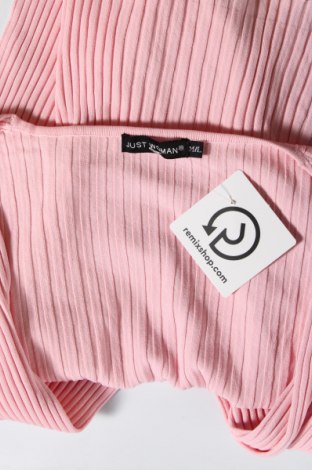 Γυναικείο πουλόβερ Just Woman, Μέγεθος M, Χρώμα Ρόζ , Τιμή 17,94 €