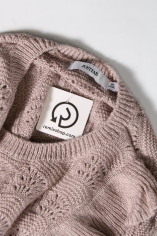 Дамски пуловер Justfab, Размер XL, Цвят Кафяв, Цена 11,89 лв.