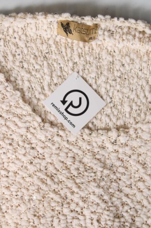 Дамски пуловер Katsumi, Размер M, Цвят Бежов, Цена 13,12 лв.