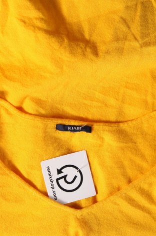 Дамски пуловер Kiabi, Размер L, Цвят Жълт, Цена 6,38 лв.
