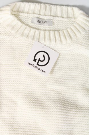 Γυναικείο πουλόβερ Kiomi, Μέγεθος S, Χρώμα Λευκό, Τιμή 10,58 €