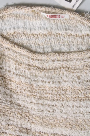 Γυναικείο πουλόβερ Kontatto, Μέγεθος S, Χρώμα  Μπέζ, Τιμή 3,71 €