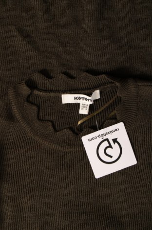Дамски пуловер Koton, Размер M, Цвят Зелен, Цена 13,05 лв.