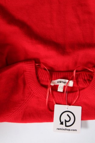 Damenpullover Koton, Größe M, Farbe Rot, Preis 6,26 €