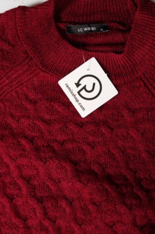Дамски пуловер LC Waikiki, Размер XL, Цвят Червен, Цена 9,86 лв.
