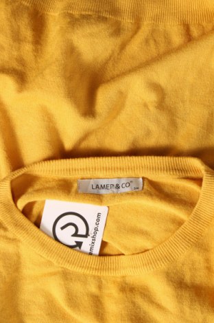 Damenpullover Lamer & Co, Größe S, Farbe Gelb, Preis 11,10 €