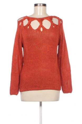 Дамски пуловер Lascana, Размер S, Цвят Оранжев, Цена 8,70 лв.