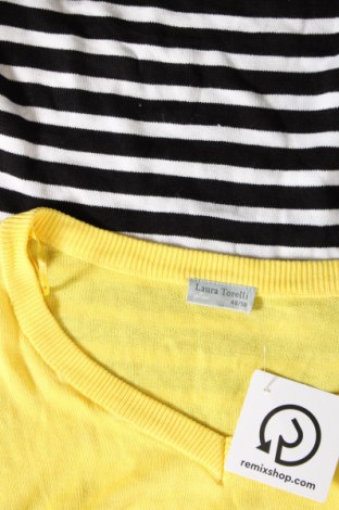 Γυναικείο πουλόβερ Laura Torelli, Μέγεθος XXL, Χρώμα Πολύχρωμο, Τιμή 9,87 €