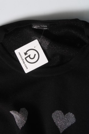 Дамски пуловер Laura Torelli, Размер 4XL, Цвят Черен, Цена 29,00 лв.