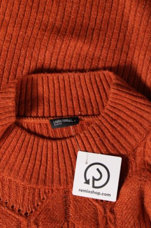 Дамски пуловер Laura Torelli, Размер L, Цвят Оранжев, Цена 6,38 лв.