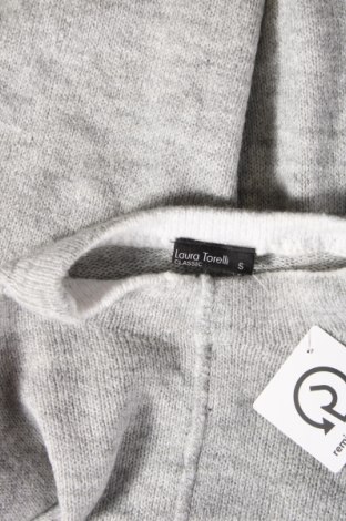 Γυναικείο πουλόβερ Laura Torelli, Μέγεθος S, Χρώμα Γκρί, Τιμή 8,07 €