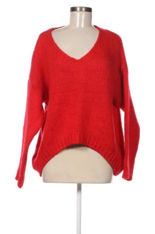 Дамски пуловер Lindsay, Размер L, Цвят Червен, Цена 8,41 лв.