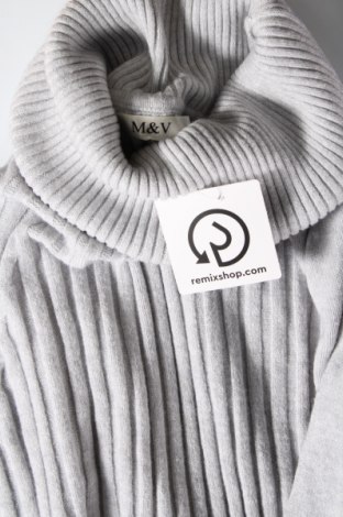 Γυναικείο πουλόβερ M&V, Μέγεθος M, Χρώμα Γκρί, Τιμή 5,74 €