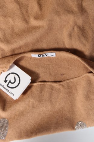 Pulover de femei M&V, Mărime S, Culoare Bej, Preț 28,62 Lei