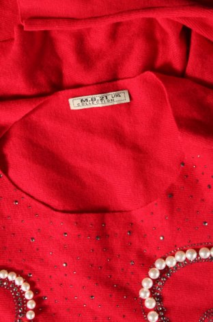 Дамски пуловер M.b. 21, Размер L, Цвят Червен, Цена 13,05 лв.