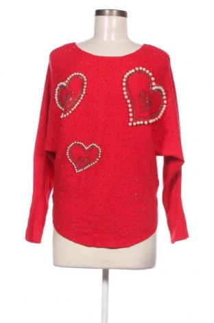 Дамски пуловер M.b. 21, Размер L, Цвят Червен, Цена 13,05 лв.