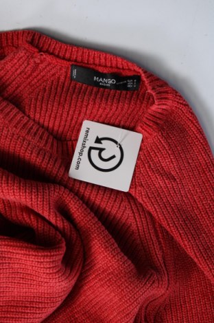 Дамски пуловер Mango, Размер M, Цвят Червен, Цена 9,20 лв.