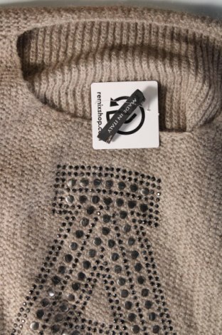 Дамски пуловер Made In Italy, Размер M, Цвят Кафяв, Цена 13,05 лв.