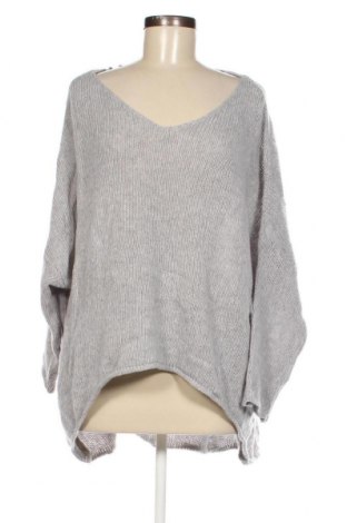 Дамски пуловер Made In Italy, Размер M, Цвят Сив, Цена 29,00 лв.