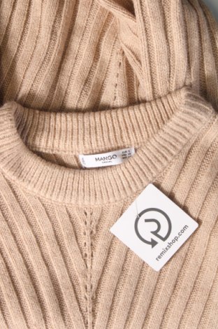 Γυναικείο πουλόβερ Mango, Μέγεθος S, Χρώμα  Μπέζ, Τιμή 5,57 €