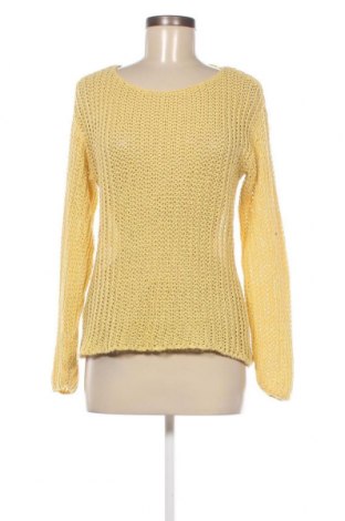 Дамски пуловер Mango, Размер S, Цвят Жълт, Цена 6,48 лв.