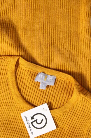 Дамски пуловер Manor, Размер S, Цвят Жълт, Цена 13,05 лв.