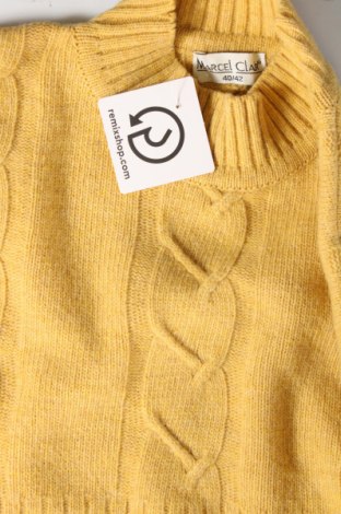 Дамски пуловер Marcel Clair, Размер L, Цвят Жълт, Цена 34,00 лв.