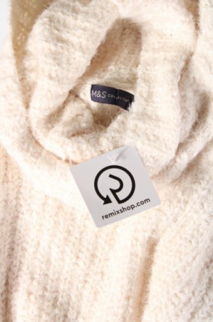 Дамски пуловер Marks & Spencer, Размер M, Цвят Екрю, Цена 7,92 лв.