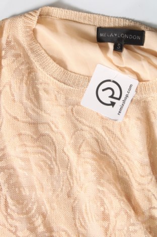 Γυναικείο πουλόβερ Mela London, Μέγεθος S, Χρώμα Πορτοκαλί, Τιμή 3,90 €