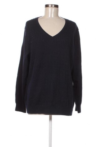 Γυναικείο πουλόβερ Michele Boyard, Μέγεθος XXL, Χρώμα Μπλέ, Τιμή 10,23 €