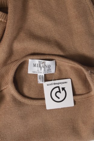 Γυναικείο πουλόβερ Milano, Μέγεθος M, Χρώμα  Μπέζ, Τιμή 14,84 €