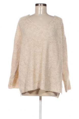 Дамски пуловер Milano Italy, Размер L, Цвят Бежов, Цена 15,75 лв.