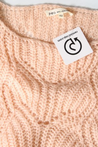 Дамски пуловер Millenium, Размер M, Цвят Оранжев, Цена 13,05 лв.