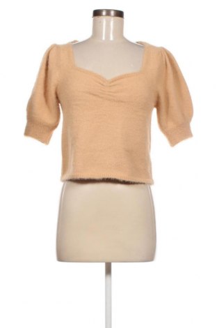Дамски пуловер Miss Selfridge, Размер L, Цвят Бежов, Цена 8,40 лв.
