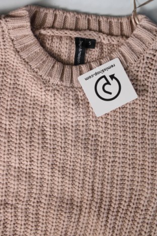 Γυναικείο πουλόβερ Moon & Madison, Μέγεθος S, Χρώμα  Μπέζ, Τιμή 4,66 €