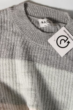 Дамски пуловер NA-KD, Размер S, Цвят Сив, Цена 13,05 лв.