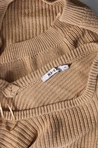 Дамски пуловер NA-KD, Размер S, Цвят Бежов, Цена 8,70 лв.
