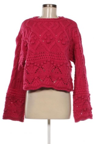Дамски пуловер Nisan, Размер M, Цвят Розов, Цена 10,76 лв.