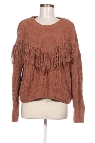 Γυναικείο πουλόβερ No Boundaries, Μέγεθος XL, Χρώμα Καφέ, Τιμή 8,61 €