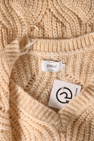 Γυναικείο πουλόβερ ONLY, Μέγεθος M, Χρώμα Εκρού, Τιμή 12,53 €
