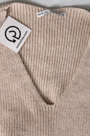 Дамски пуловер ONLY, Размер M, Цвят Бежов, Цена 10,20 лв.
