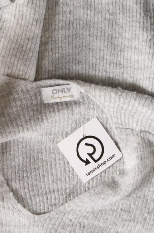 Γυναικείο πουλόβερ ONLY, Μέγεθος S, Χρώμα Γκρί, Τιμή 12,53 €